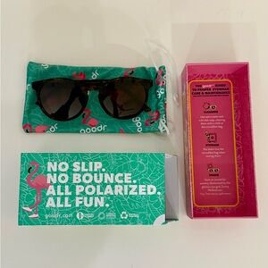 Goodr Flamingo Sunglasses with Case